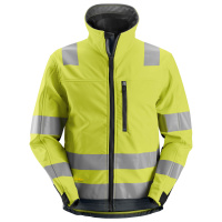 Reflexná bunda AllroundWork softshell, trieda 3 žltá vel. XL