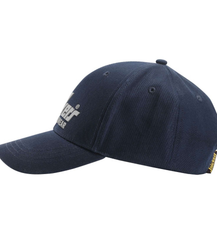 Šiltovka s 3D logom Snickers Workwear modrá
