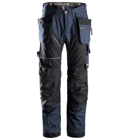 Nohavice bavlnené RuffWork+ s PK tm. modré