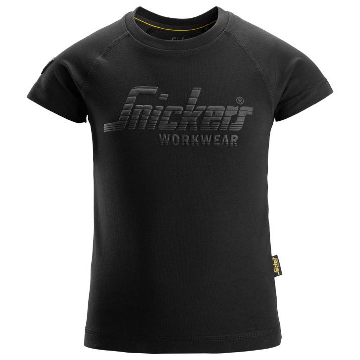 Tričko Snickers Workwear detské čierne
