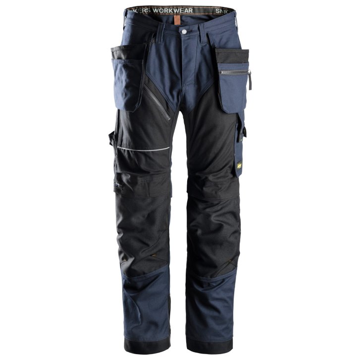 Nohavice bavlnené RuffWork+ s PK tm. modré