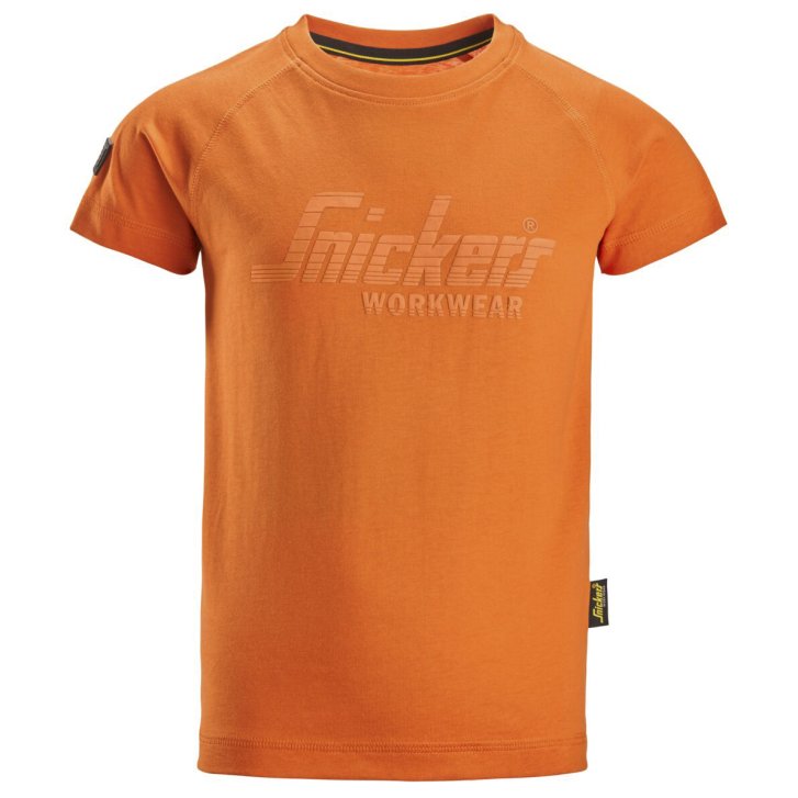Tričko Snickers Workwear detské oranžové