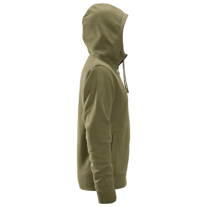 Mikina AllroundWork s kapucňou khaki