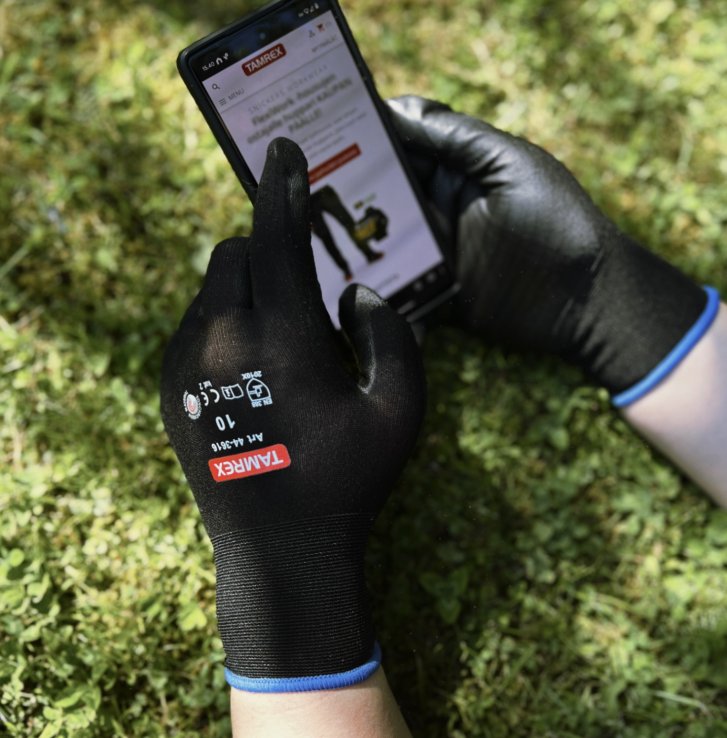 Pracovné rukavice Tamrex PerfectFit TouchScreen