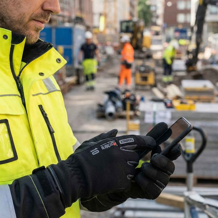 Pracovné rukavice Tamrex TouchGrip s dotykovými prstami